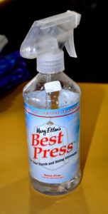 Best Press spray starch for ironing in spray bottle